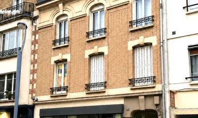 Rue gambetta à Reims