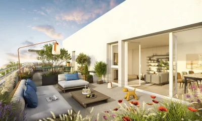 LES TERRASSES MARCEAU TR2 D1 à Drancy