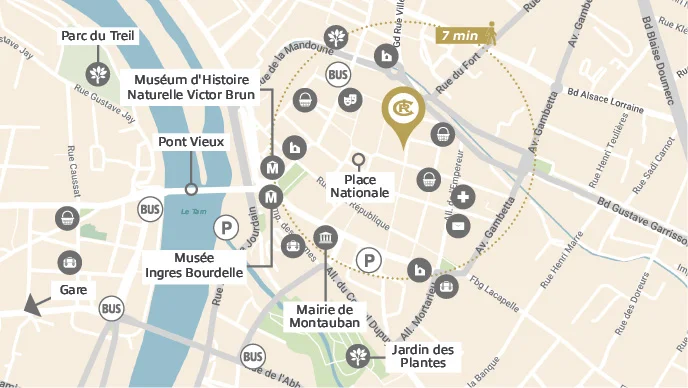 MONTAUBAN : Résistance à Montauban