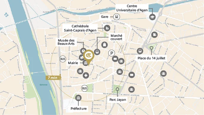 AGEN : Cessac à Agen