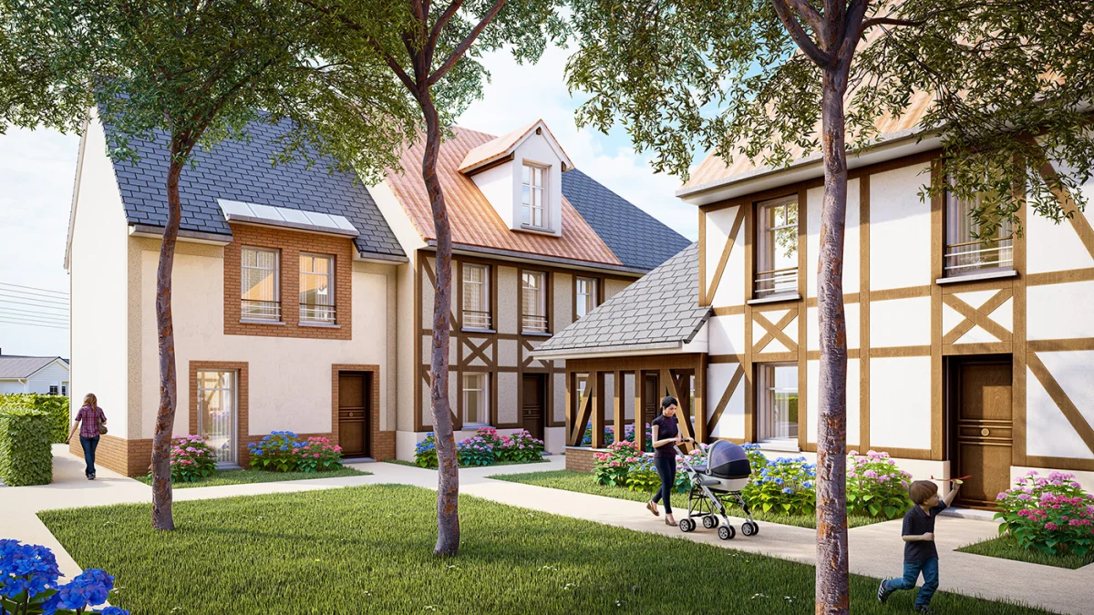 LES COTTAGES DU CHEMIN VERT à Cabourg