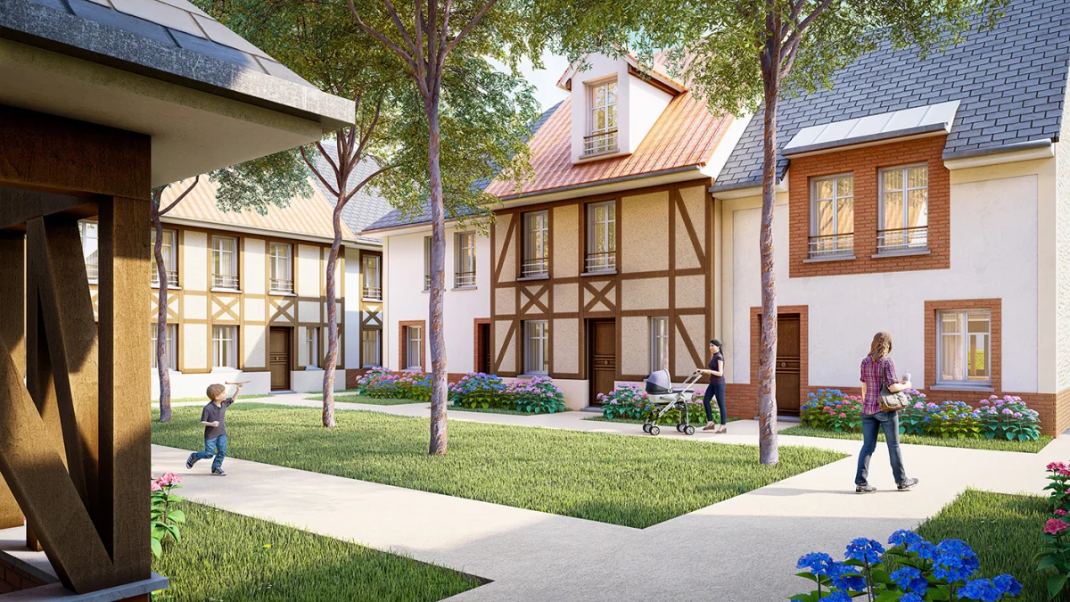 LES COTTAGES DU CHEMIN VERT à Cabourg