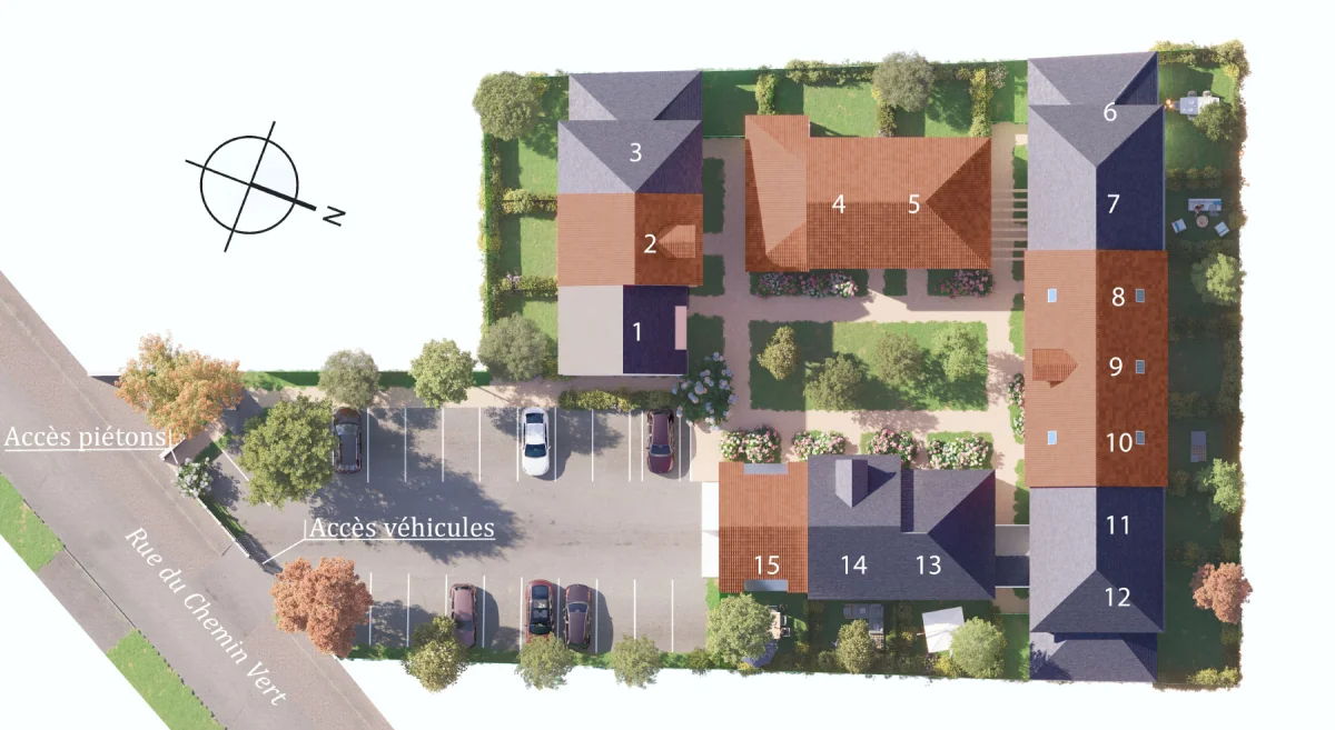 LES COTTAGES DU CHEMIN VERT à Cabourg