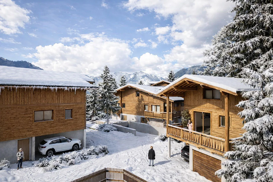 Les Chalets Bajja à Notre-Dame-de-Bellecombe