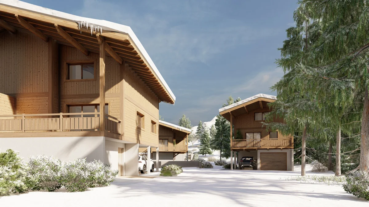 Les Chalets Bajja à Notre-Dame-de-Bellecombe