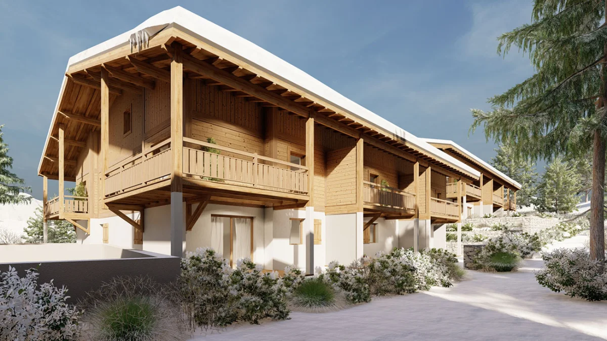 Les Chalets Bajja à Notre-Dame-de-Bellecombe