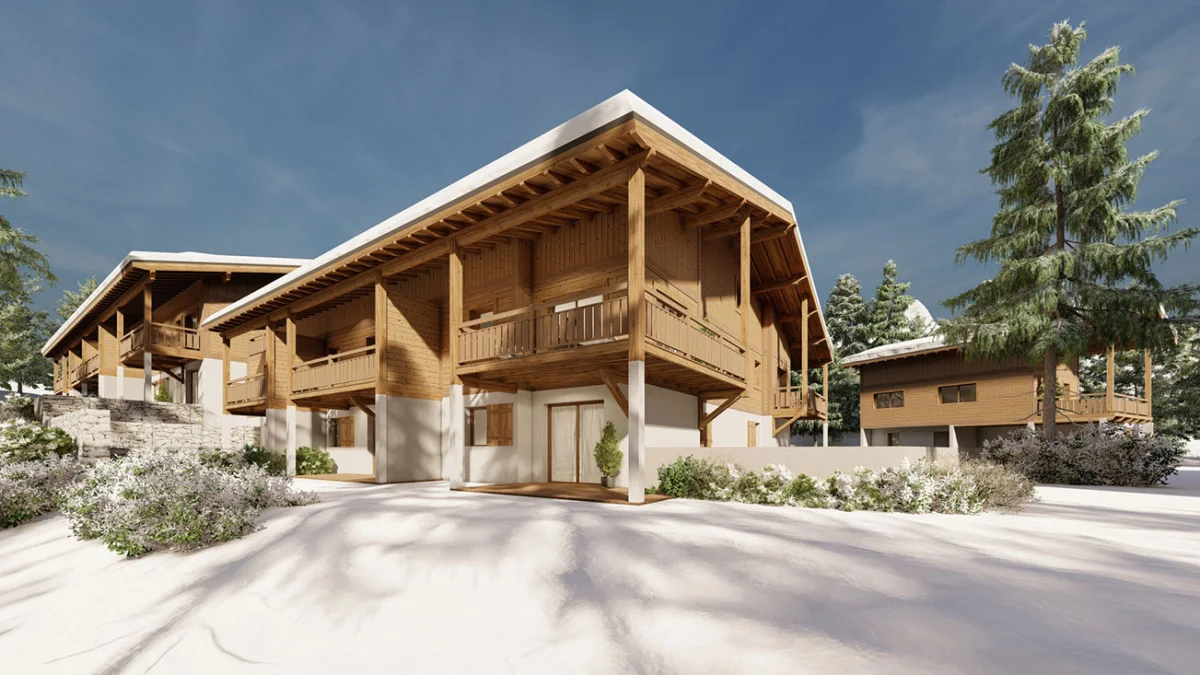 Les Chalets Bajja à Notre-Dame-de-Bellecombe