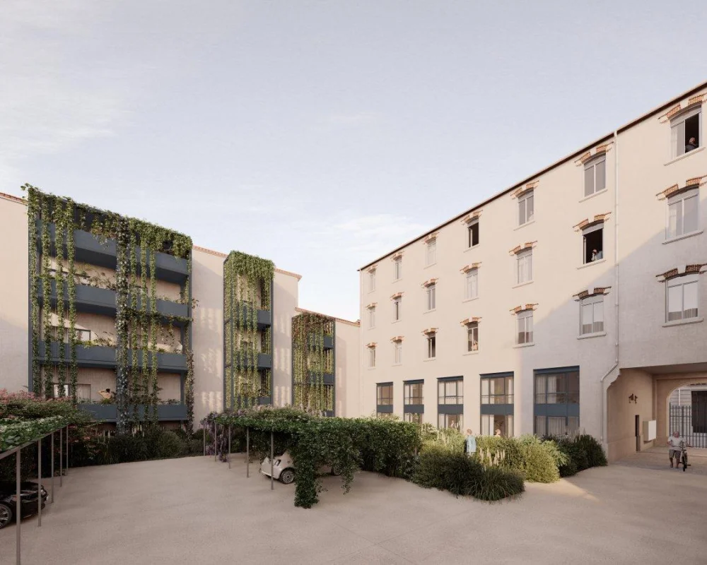 Grand hôtel moderne à Béziers