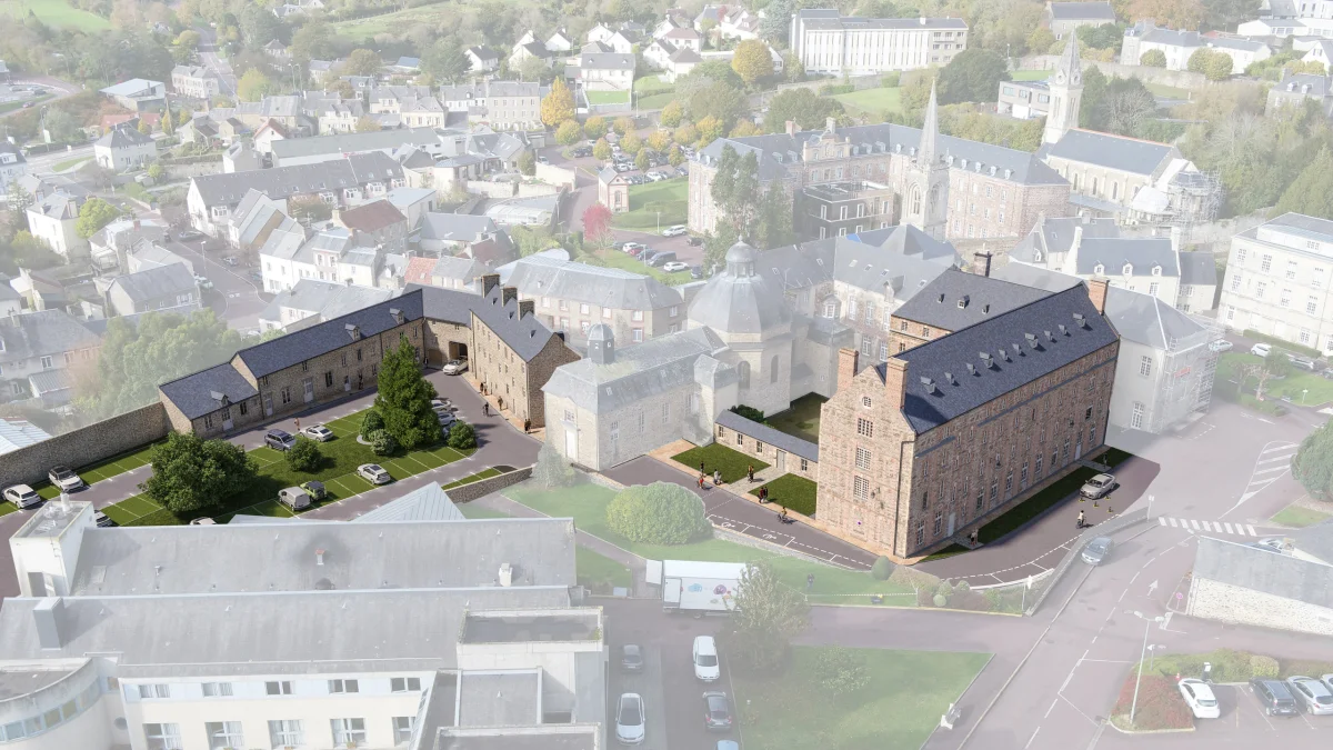 Ancien Hôtel-Dieu (DF) à Coutances
