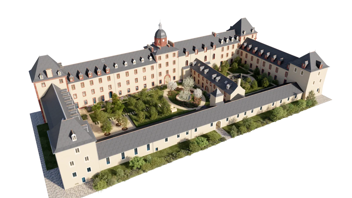 Le quadrilatere de combarel à Rodez
