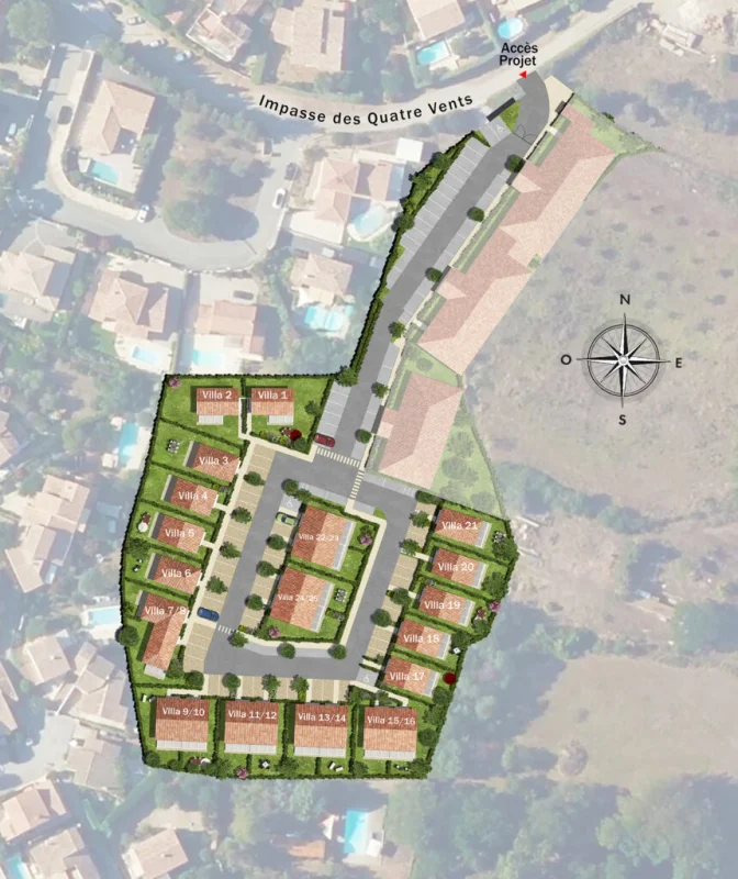 Le Hameau des Oliviers à Roquebrune-sur-Argens