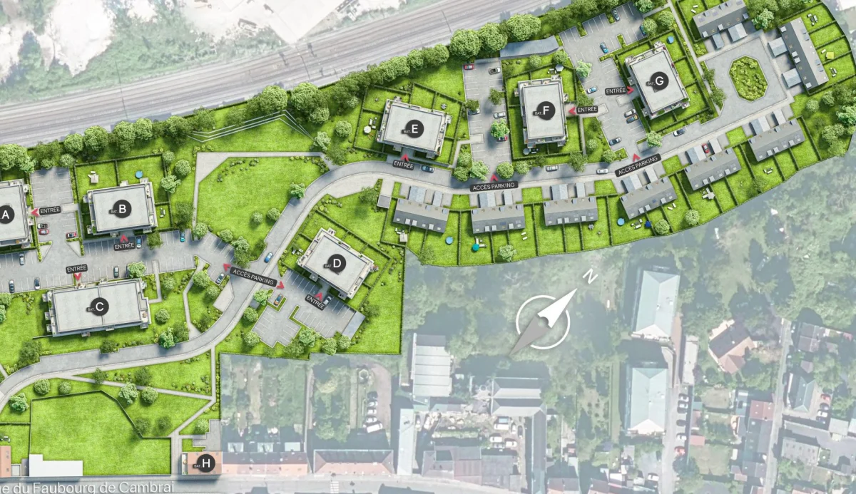 LES JARDINS DU FAUBOURG à Valenciennes