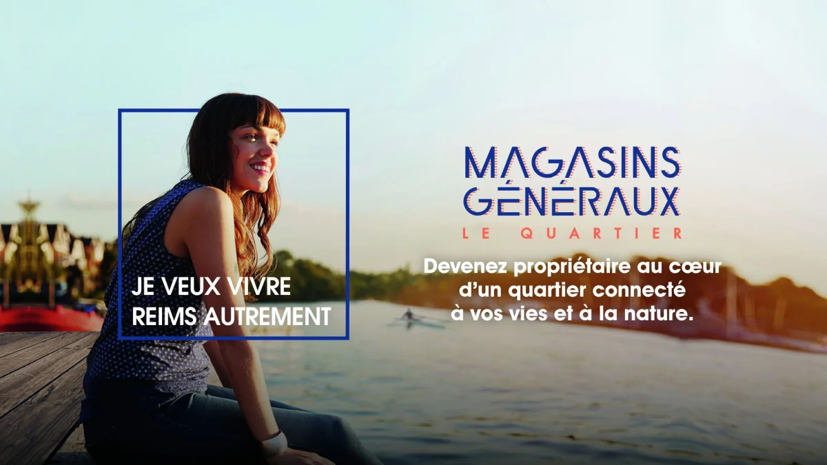 Magasins Généraux - Côté Bosquet à Reims