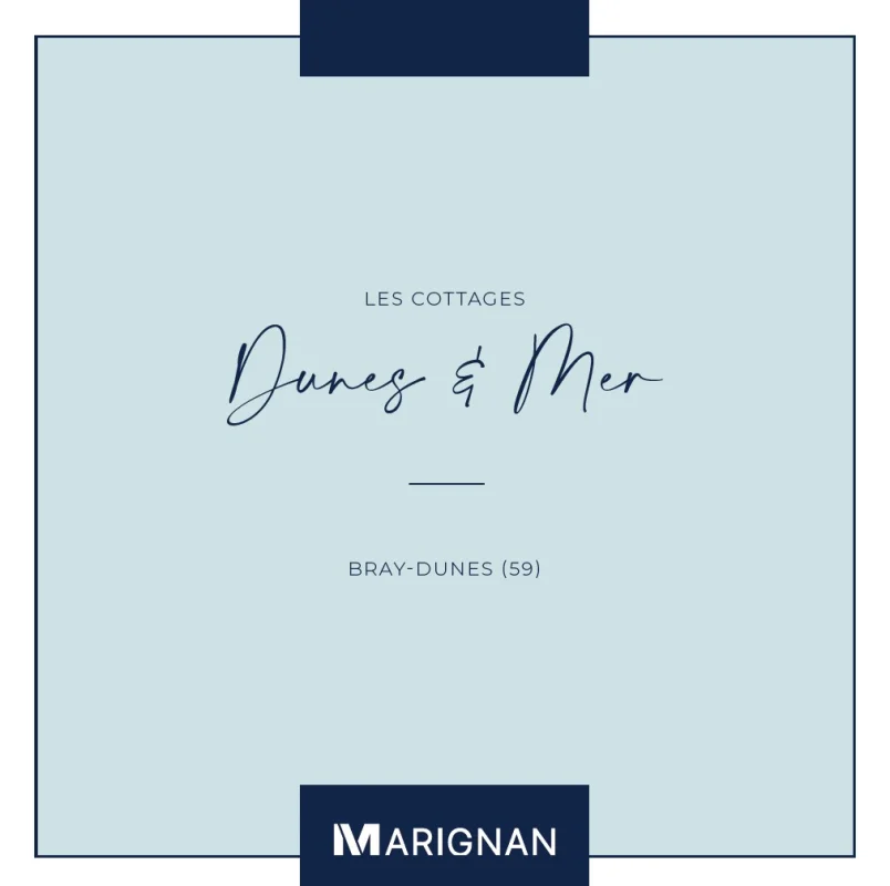 Les cottages Dunes & Mer à Bray-Dunes