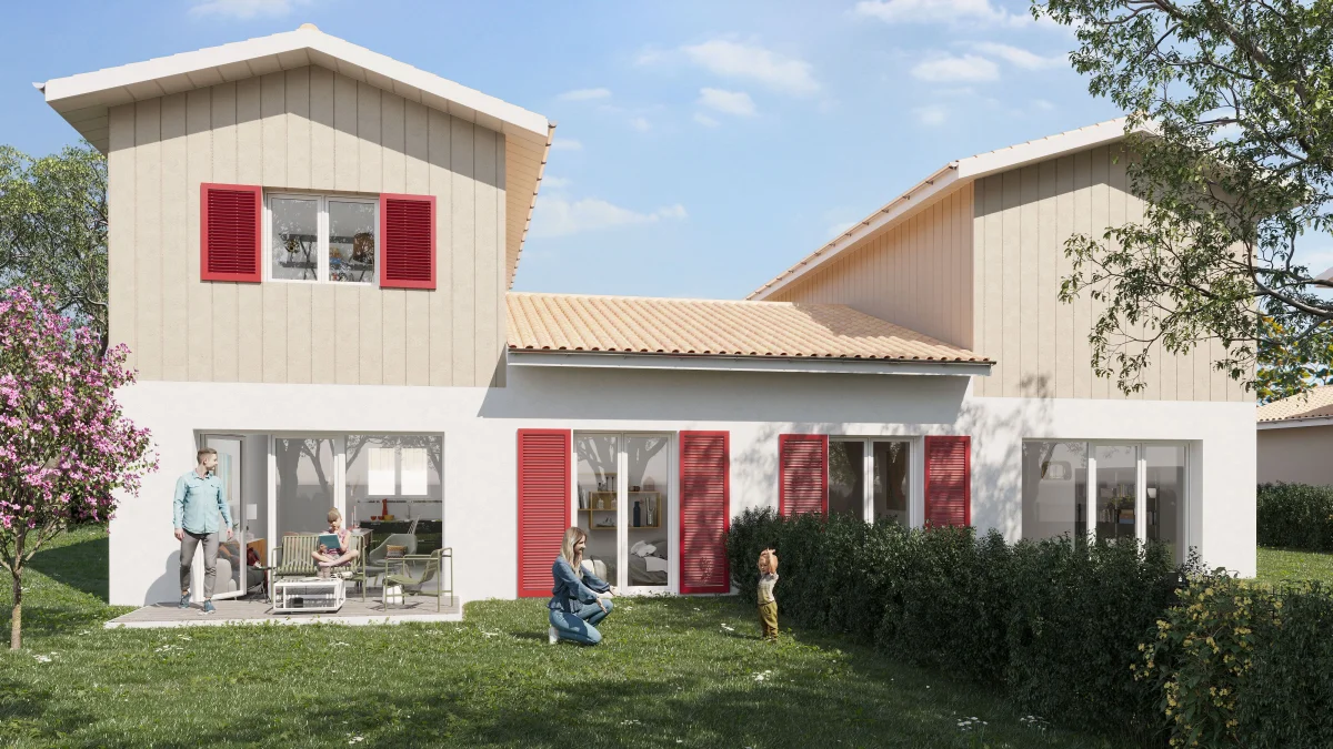 Villas des côteaux à Sallebœuf