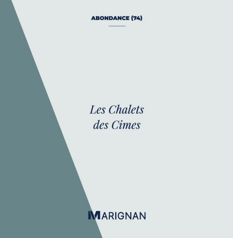 Les Chalets des Cimes à Abondance