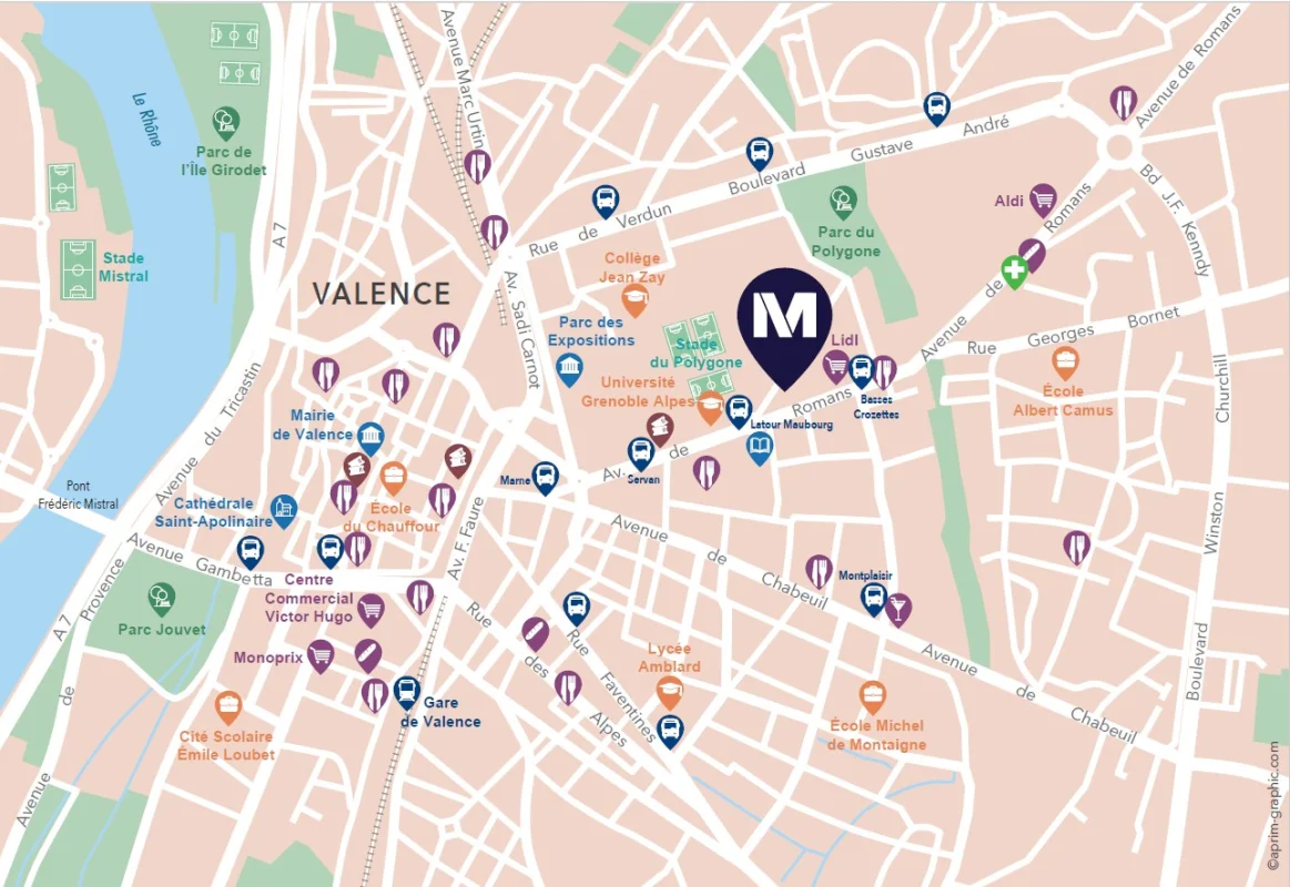 Les Jardins du Cèdre à Valence