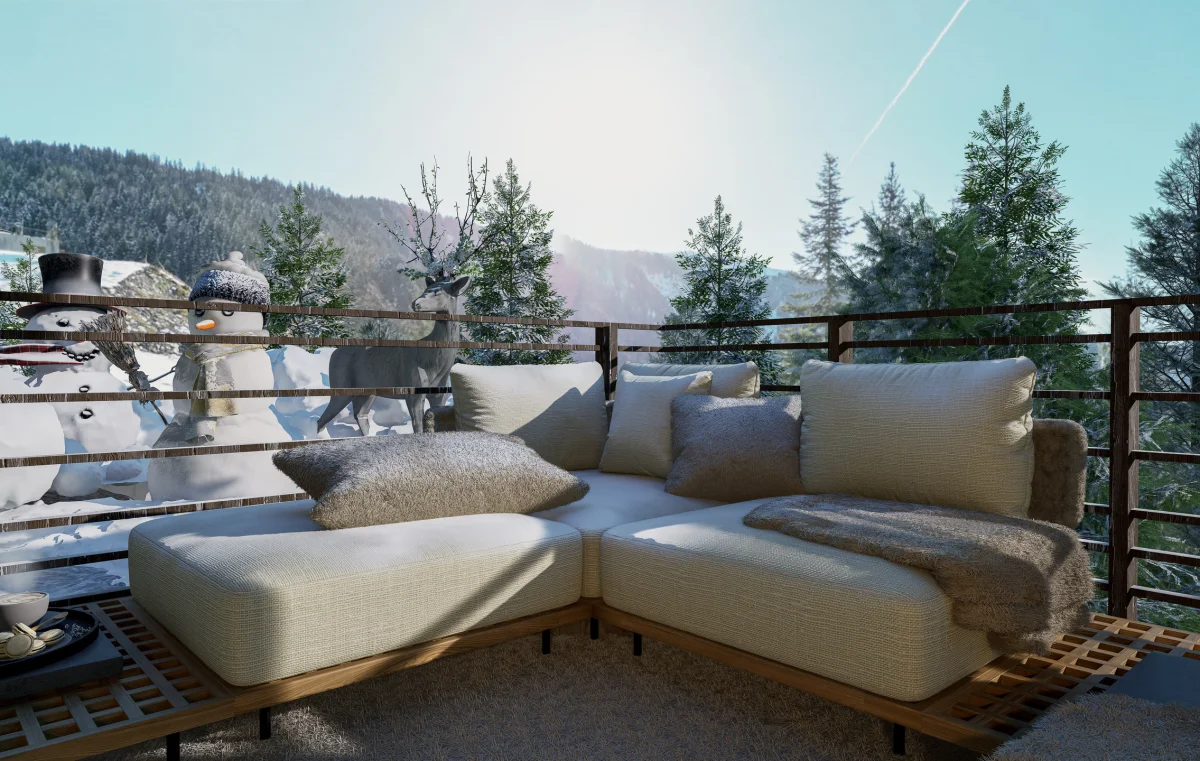 Les Chalets du Soleil à Cohennoz