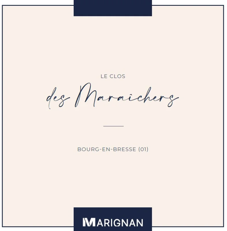 Le Clos des Maraîchers à Bourg-en-Bresse