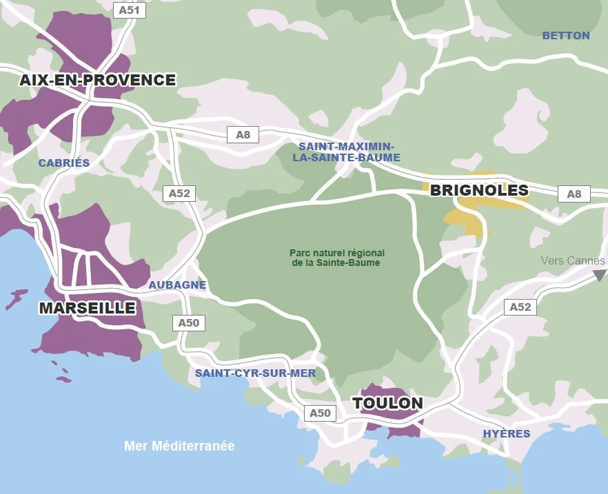 Les Berges de Signon à Brignoles