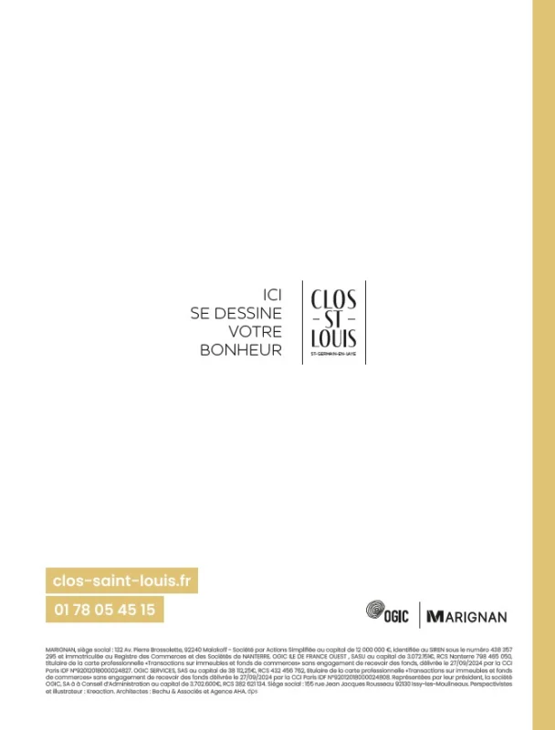 Clos Saint-Louis - Acte IV - Résidences Ourches à Saint-Germain-en-Laye