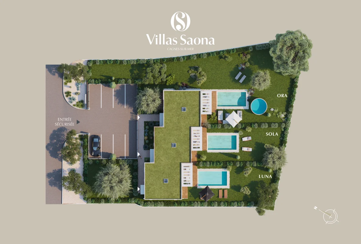 VILLAS SAONA à Cagnes-sur-Mer