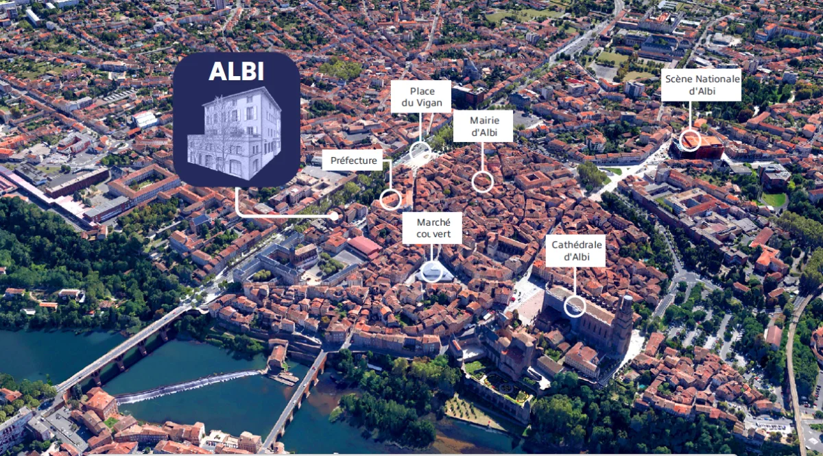 Albi : georges pompidou à Albi