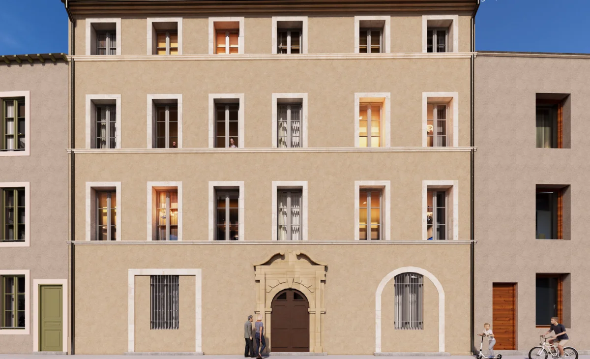 Nîmes : le portail des orangers à Nîmes