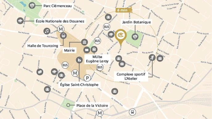 Lille-tourcoing : château à Tourcoing