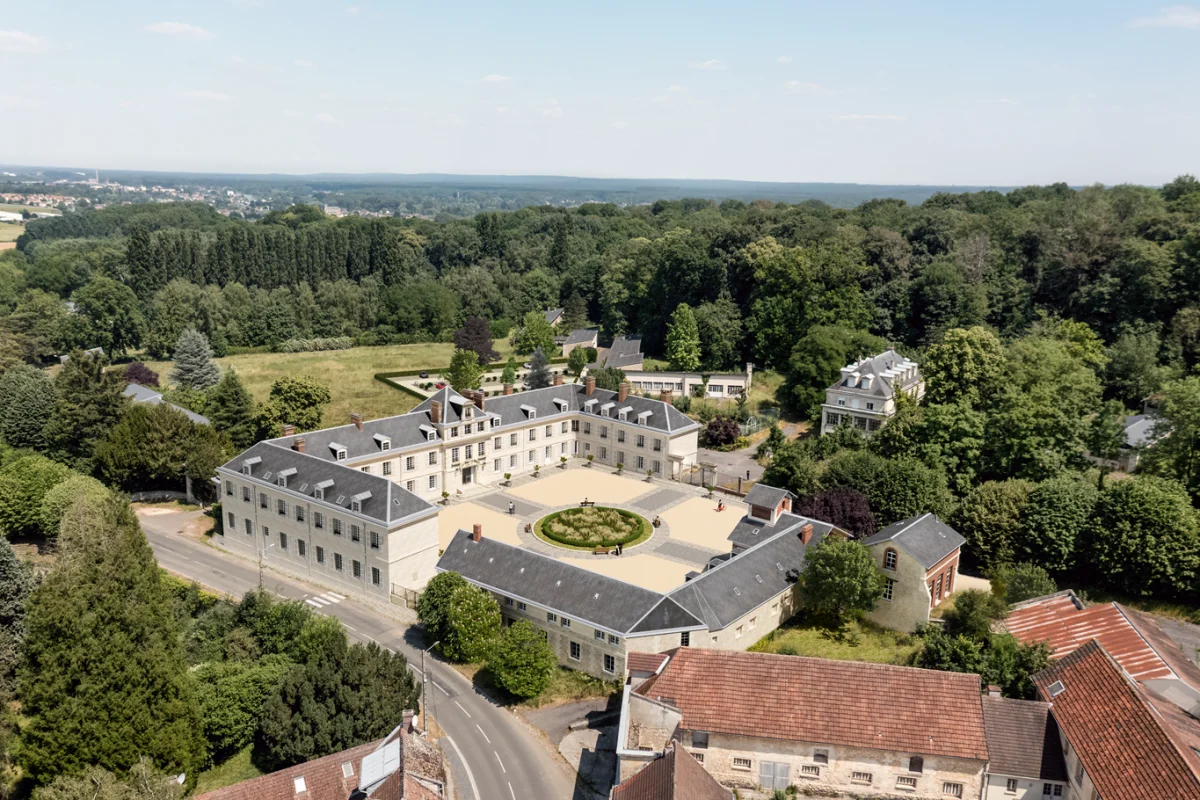 Compiègne : château d'annel à Longueil-Annel
