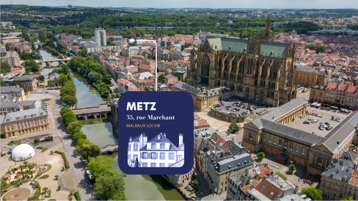 Metz : marchant à Metz