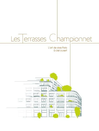 Les Terrasses Championnet à Paris 18