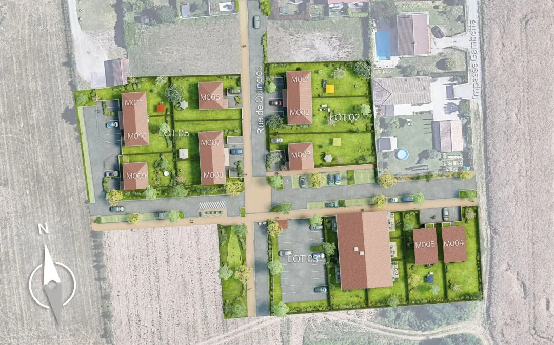 Les Villas Gambetta - Maisons à Genas
