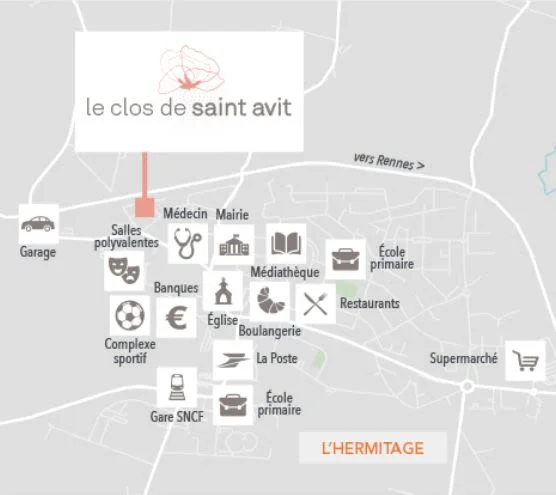 Le Clos de Saint Avit à L'Hermitage