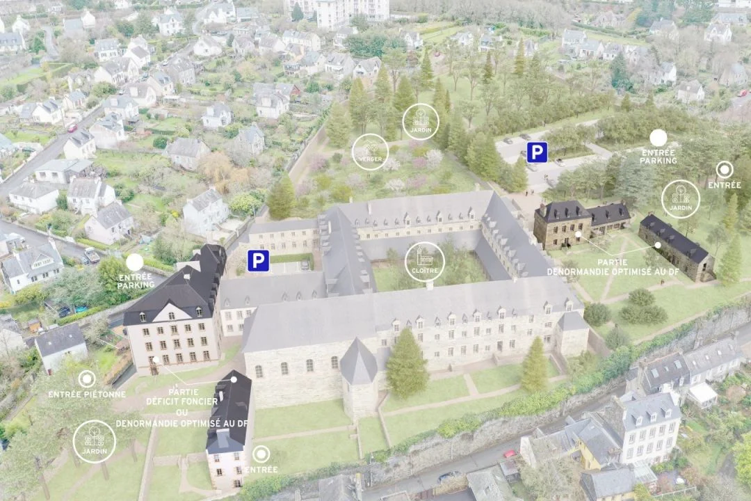 Ancien Couvent des Ursulines Morlaix (Denormandie) à Morlaix
