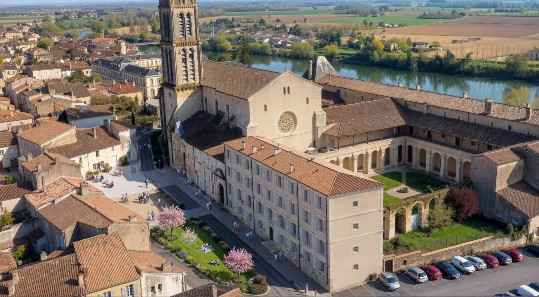 Couvent des Bénédictins à Bagas
