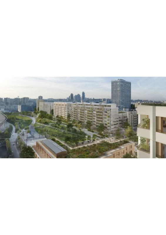 Rive de Parc à Paris 18
