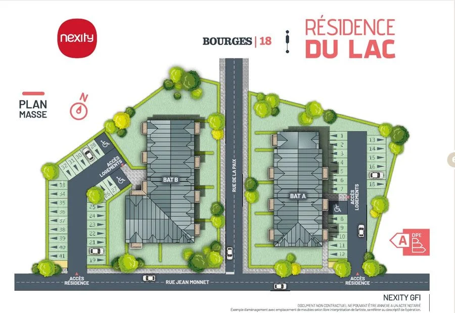 GFI NEXITY - RESIDENCE DU LAC à Bourges