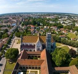 La cour des arts à Bourg-en-Bresse