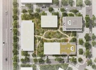 Lisière du Parc Ortus à Toulouse