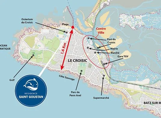 Résidence Saint Goustan à Croisic