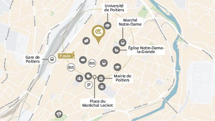 POITIERS : Saint-Louis à Poitiers