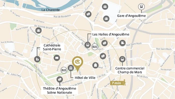 ANGOULÊME : Général Leclerc à Angoulême