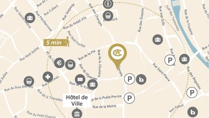 CHARTRES : Grenets à Chartres