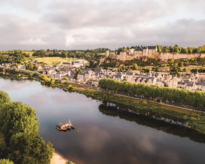 CHINON : Général de Gaulle à Chinon