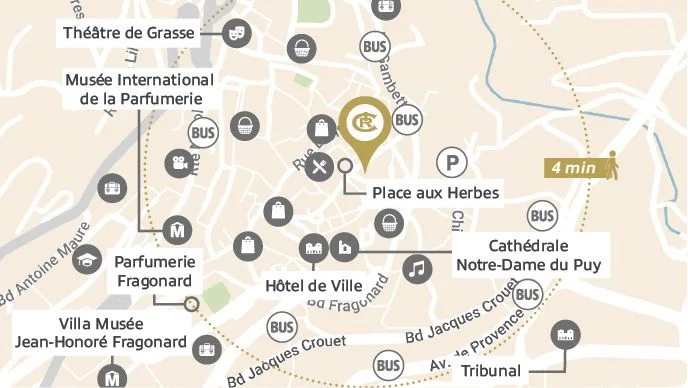 GRASSE : La Pouost à Grasse