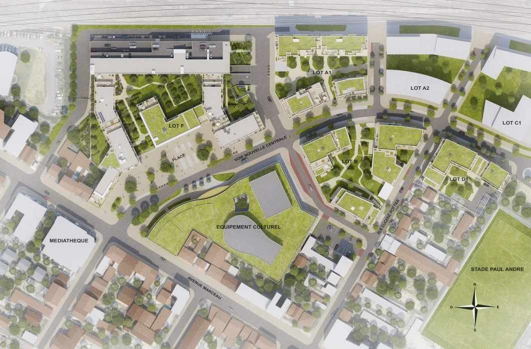 LES TERRASSES MARCEAU TR2 D1 à Drancy