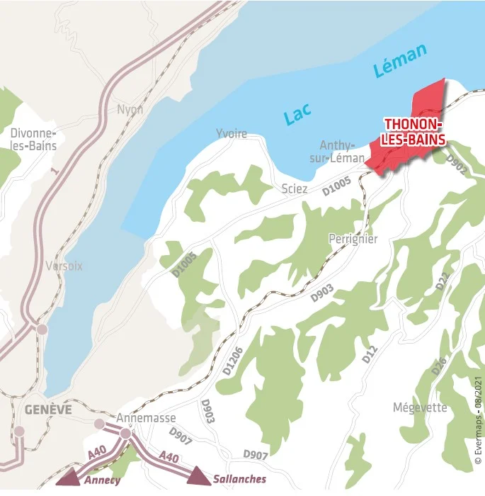 Jardins sur le Lac à Thonon-les-Bains