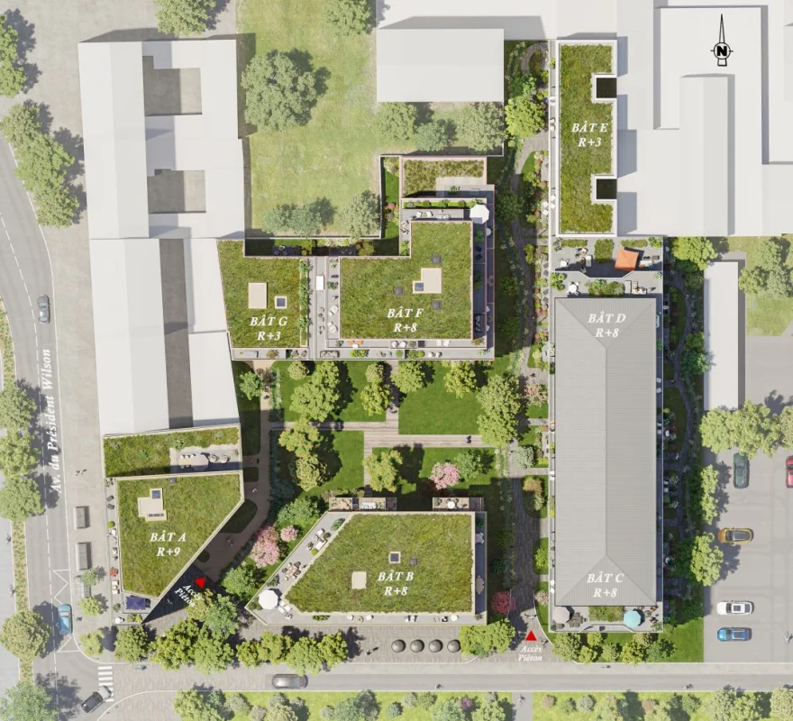 214 AVENUE DU PRESIDENT WILSON à Saint-Denis